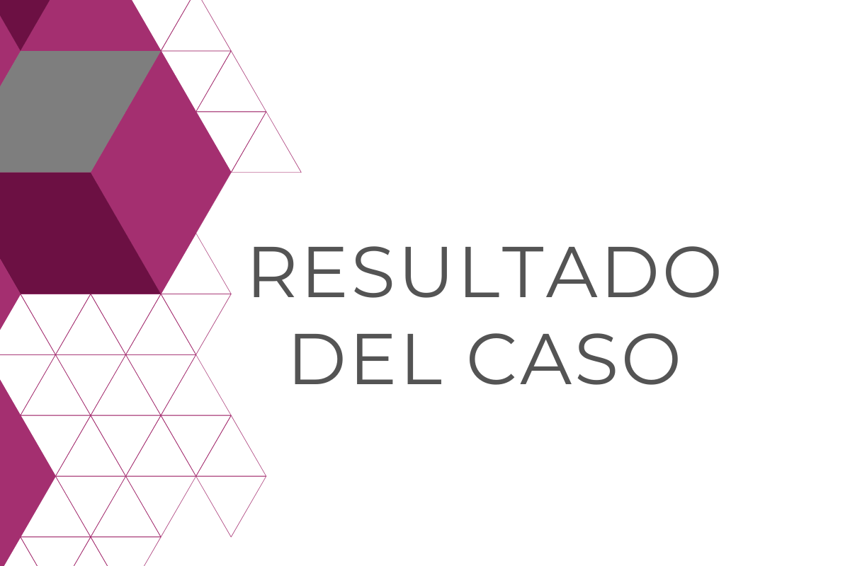 resultado del caso